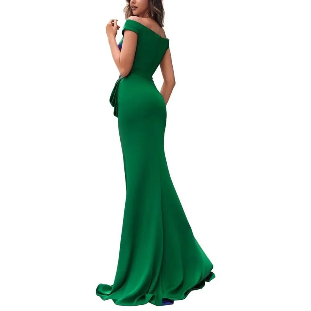Terani Couture Womens  Solid Maxi Dress - Picture 2 of 3